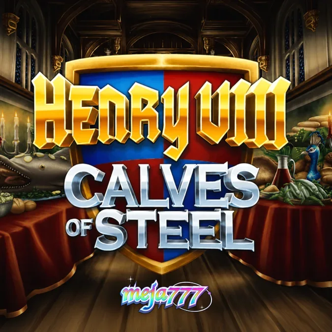 Tampilan visual slot Henry 8th Calves of Steel dengan tema kebugaran Tudor
