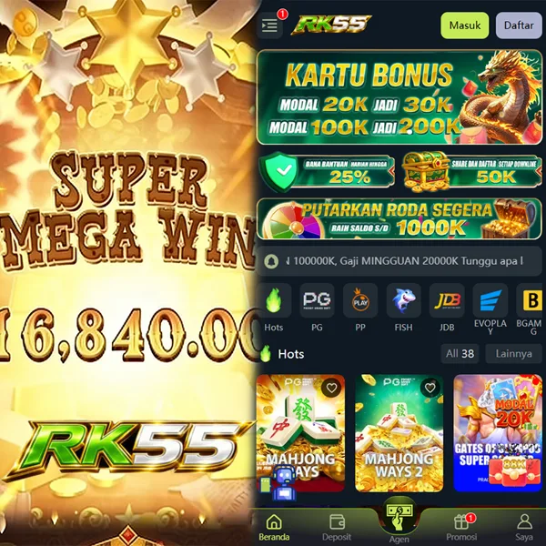 RK55 2026 Slot Gacor RTP Tinggi