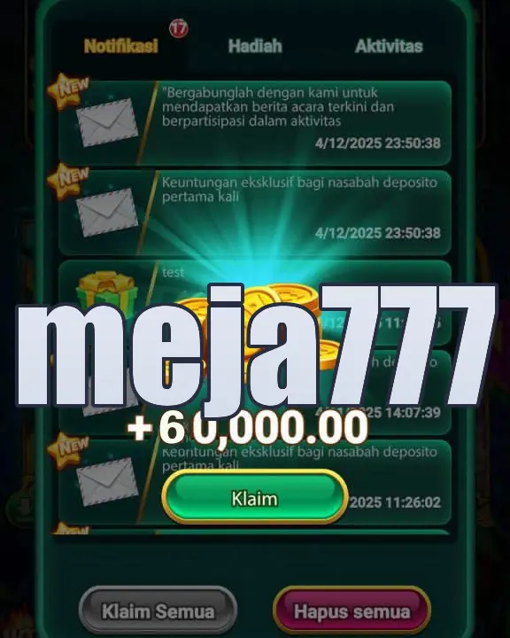 meja777 Masuk